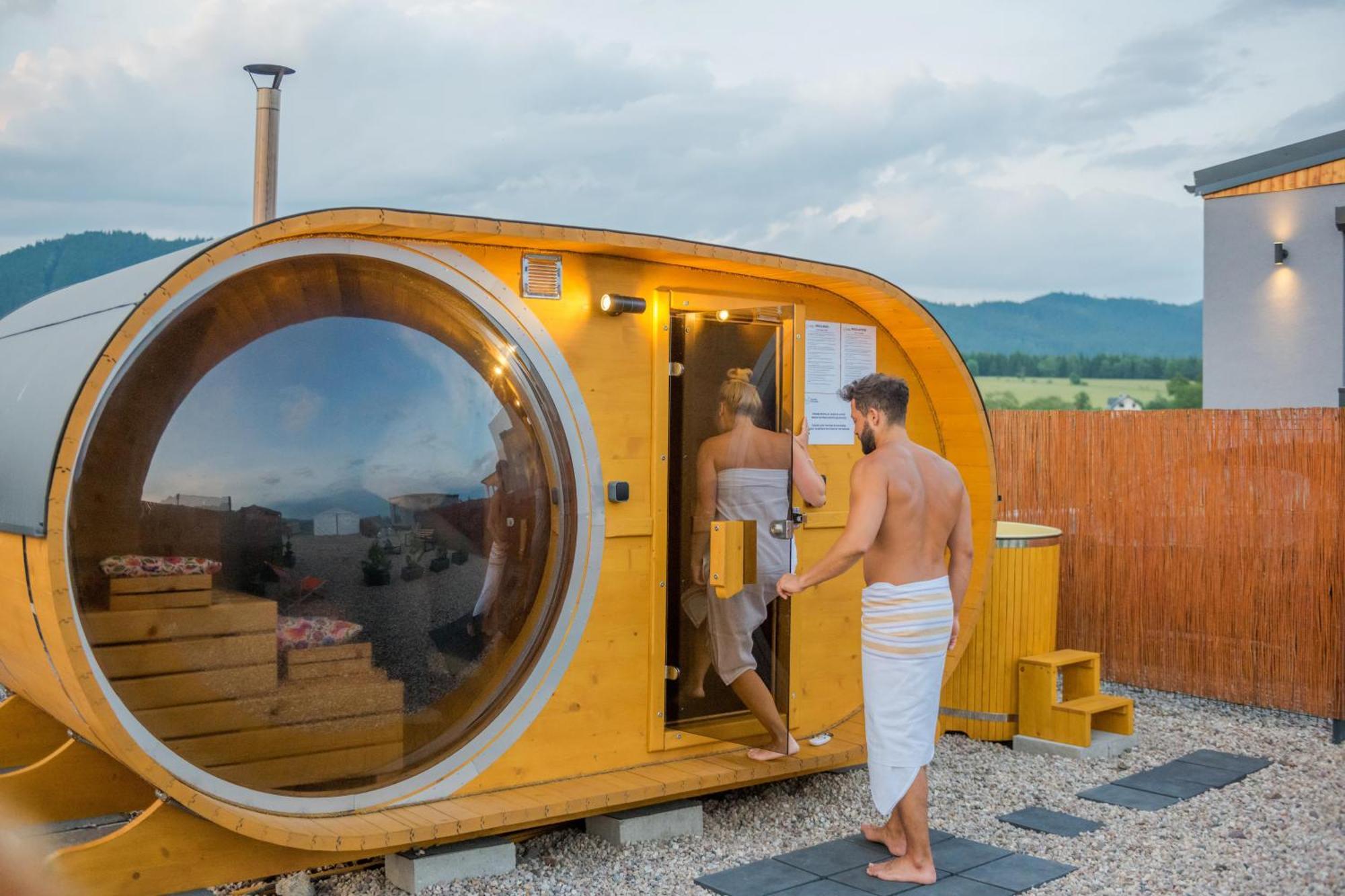 Rajska Polana Domki Premium ,Na Odludziu Z Prywatna Balia Z Jacuzzi I Sauna ,Cisza,Rowery Elektryczne,Gory,Astroprzygoda,- Adrspach, Skalne Miasto, Zamek Ksiaz,Andrzejowka,Karpacz, Sniezka,Janskie Laznie,Pec Mieroszow Dış mekan fotoğraf