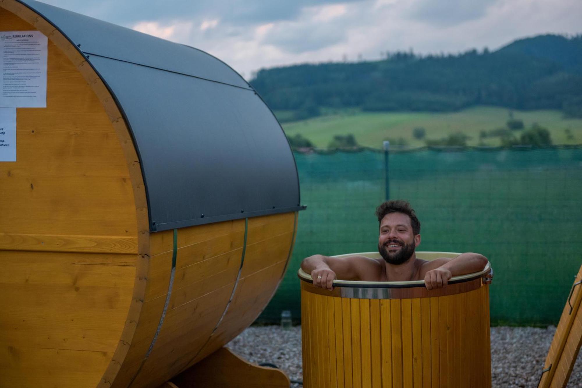 Rajska Polana Domki Premium ,Na Odludziu Z Prywatna Balia Z Jacuzzi I Sauna ,Cisza,Rowery Elektryczne,Gory,Astroprzygoda,- Adrspach, Skalne Miasto, Zamek Ksiaz,Andrzejowka,Karpacz, Sniezka,Janskie Laznie,Pec Mieroszow Dış mekan fotoğraf